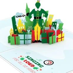 Lovepop Christmas 12/25|Elf Christmas Cheer Pop-Up Card
