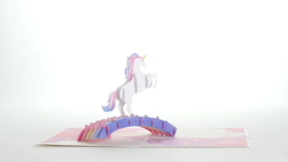 Lovepop Just Because|Kids|Encouragement Unicorn Pop-Up Card