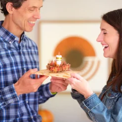 Lovepop Greeting Cards|Thanksgiving 11/27|Fall Candle Pop-Up Card