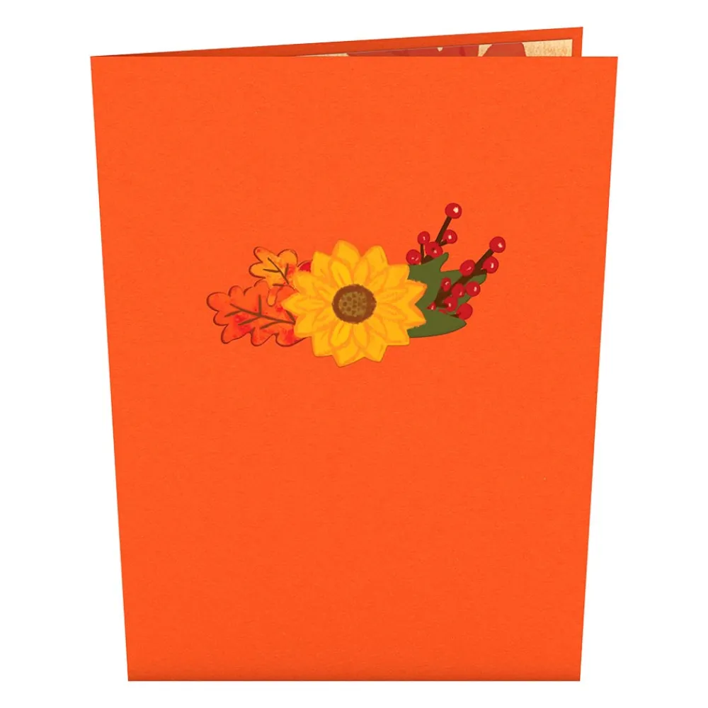 Lovepop Greeting Cards|Thanksgiving 11/27|Fall Candle Pop-Up Card