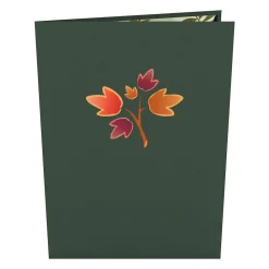 Lovepop Greeting Cards|Thanksgiving 11/27|Fall Woodland Animal Tree Pop-Up Card