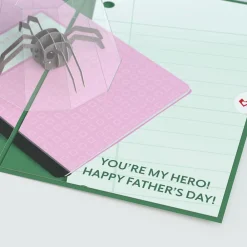 Lovepop Father'S Day 6/15|Dad|Father's Day Spider Hero Pop-Up Card