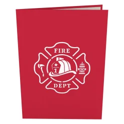 Lovepop Greeting Cards|Birthday|Fire Truck Pop-Up Card