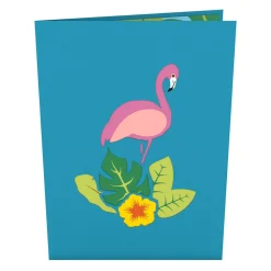 Lovepop Greeting Cards|Birthday|Flamingo Pop-Up Card