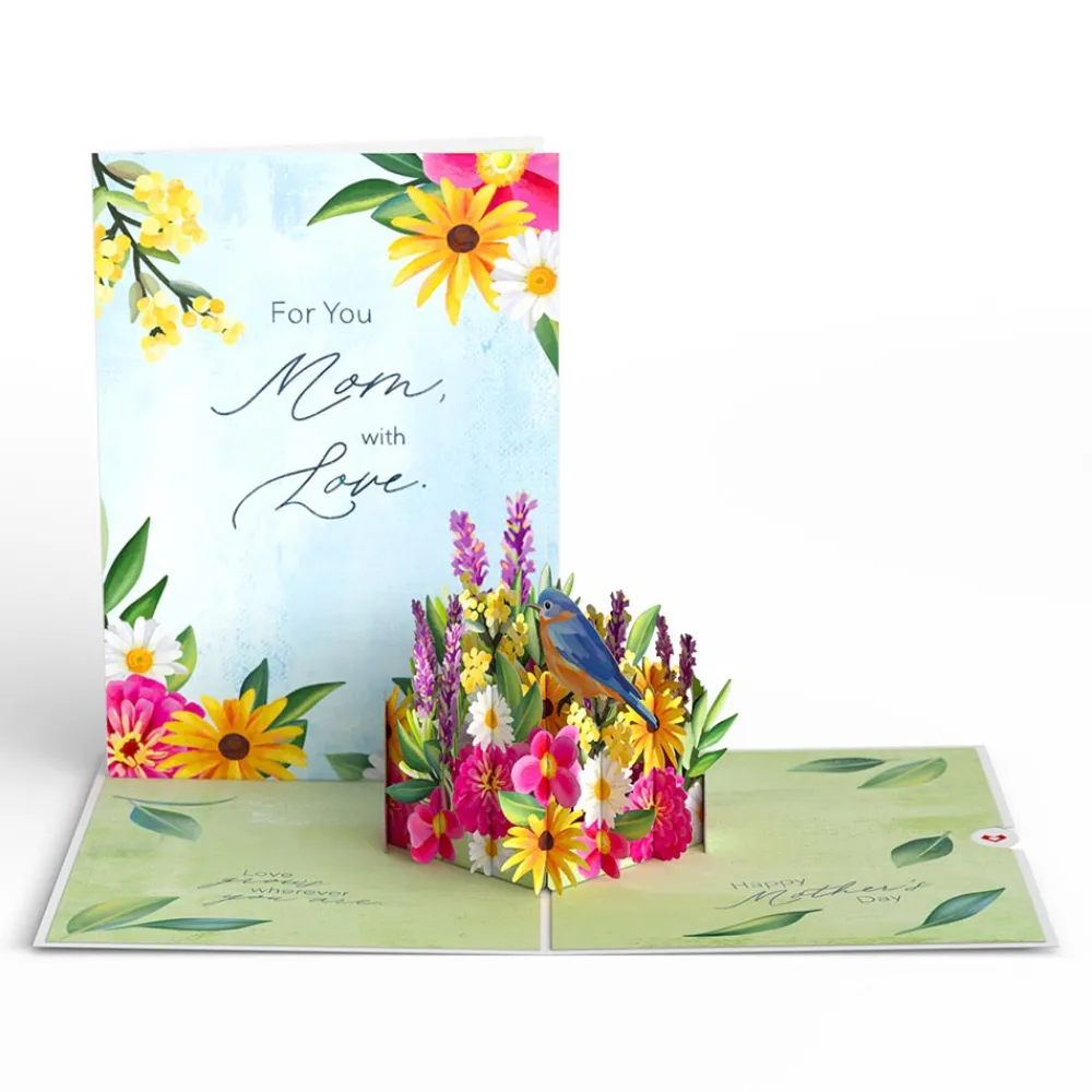 Lovepop Pop-Up Bouquets|Card & Gift Bundles|For Mom with Love Pop-Up Card & Bouquet Bundle