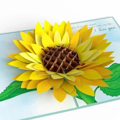Lovepop Greeting Cards|Mother'S Day 5/11|For my Wife Sunflower Pop-Up Card
