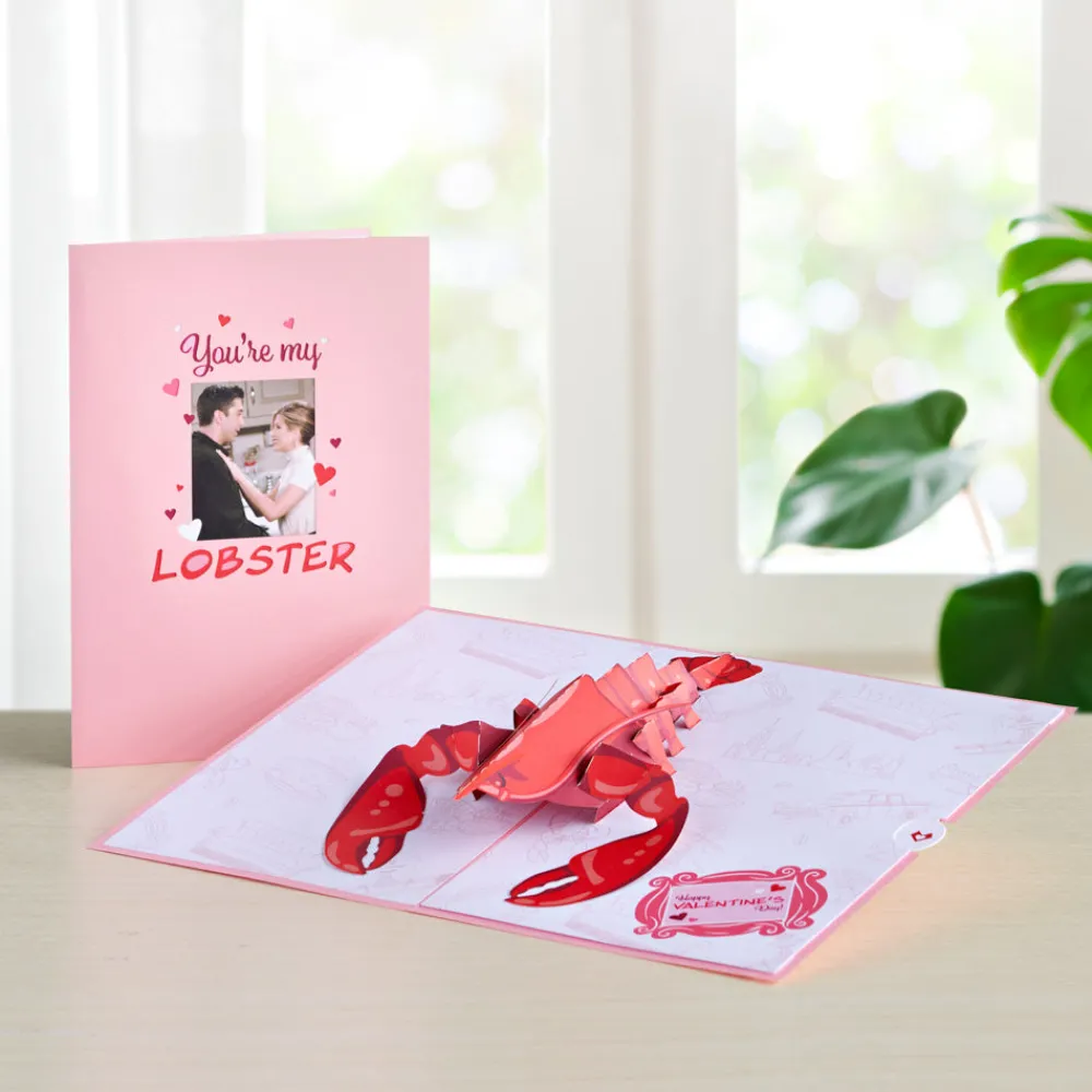 Lovepop Valentine'S Day 2/14|Her|Friends You're My Lobster Pop-Up Card