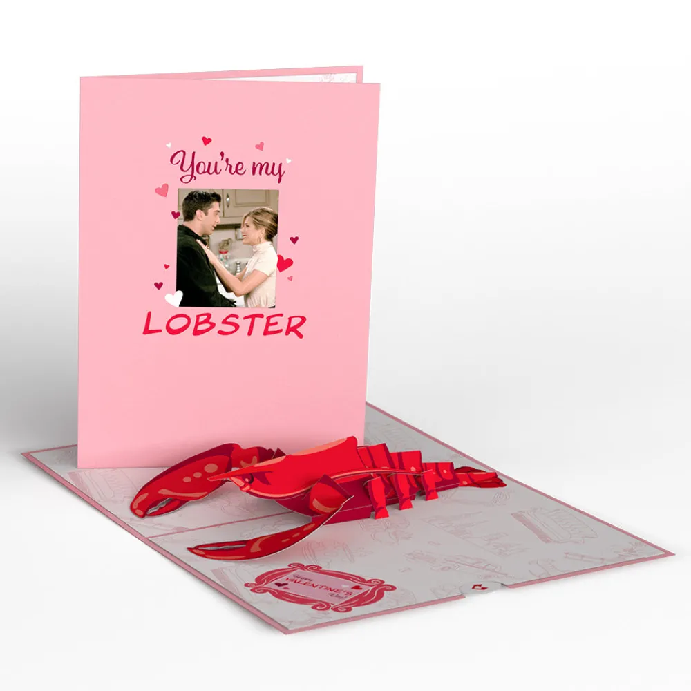 Lovepop Valentine'S Day 2/14|Her|Friends You're My Lobster Pop-Up Card