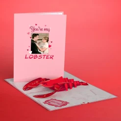 Lovepop Valentine'S Day 2/14|Her|Friends You're My Lobster Pop-Up Card