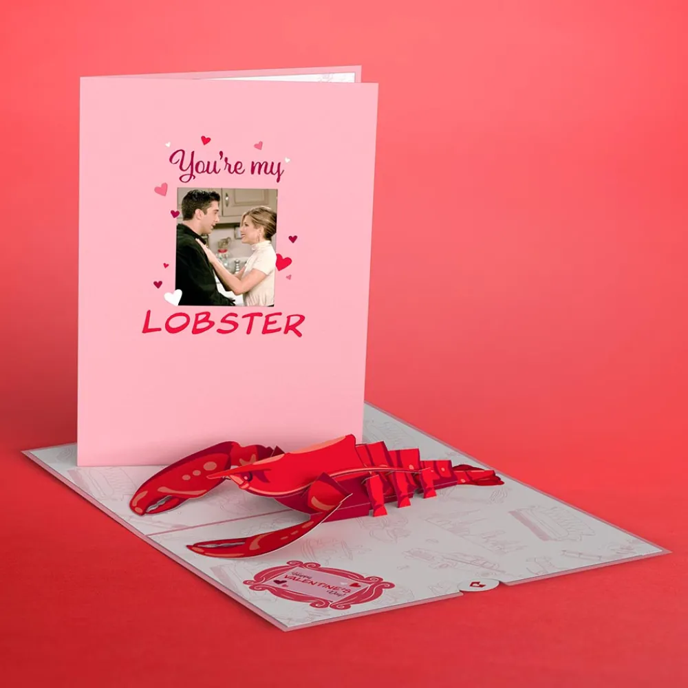 Lovepop Valentine'S Day 2/14|Her|Friends You're My Lobster Pop-Up Card