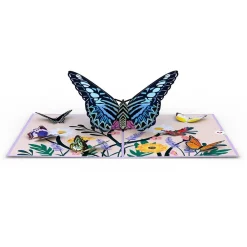 Lovepop Greeting Cards|Just Because|Garden Butterflies Pop-Up Card