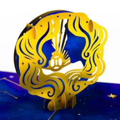 Lovepop Birthday|Her|Gemini Zodiac Birthday Pop-Up Card