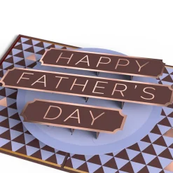 Lovepop Father'S Day 6/15|Dad|Geo Happy Father's Day Pop-Up Card