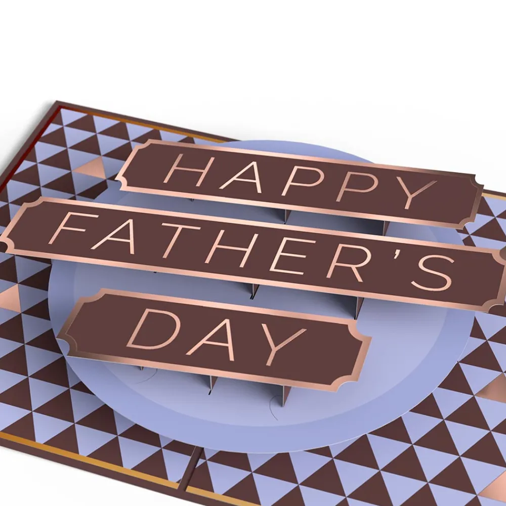 Lovepop Father'S Day 6/15|Dad|Geo Happy Father's Day Pop-Up Card