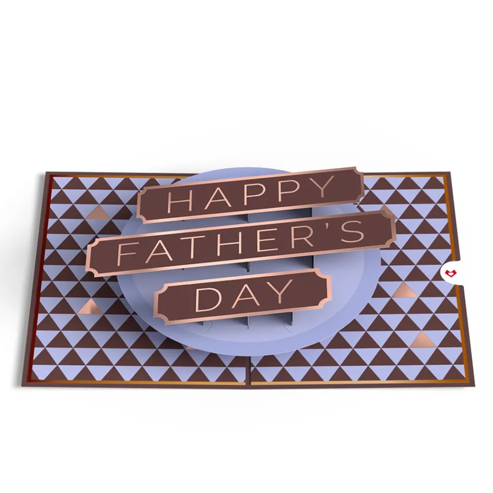 Lovepop Father'S Day 6/15|Dad|Geo Happy Father's Day Pop-Up Card