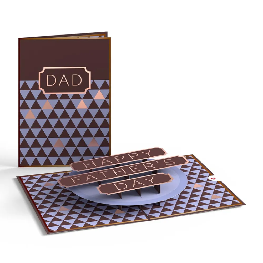 Lovepop Father'S Day 6/15|Dad|Geo Happy Father's Day Pop-Up Card