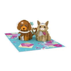 Lovepop Greeting Cards|Get Well|Get Well Soon Pets Pop-Up Card