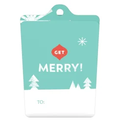 Lovepop Christmas 12/25|Kids|Gift Tag 4-Pack: Disney's Mickey Mouse Merry Holiday