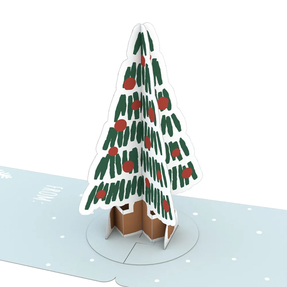 Lovepop Christmas 12/25|Gift Tag 4-Pack: Holiday Tree