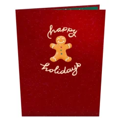Lovepop Greeting Cards|Christmas 12/25|Gingerbread House Pop-Up Card