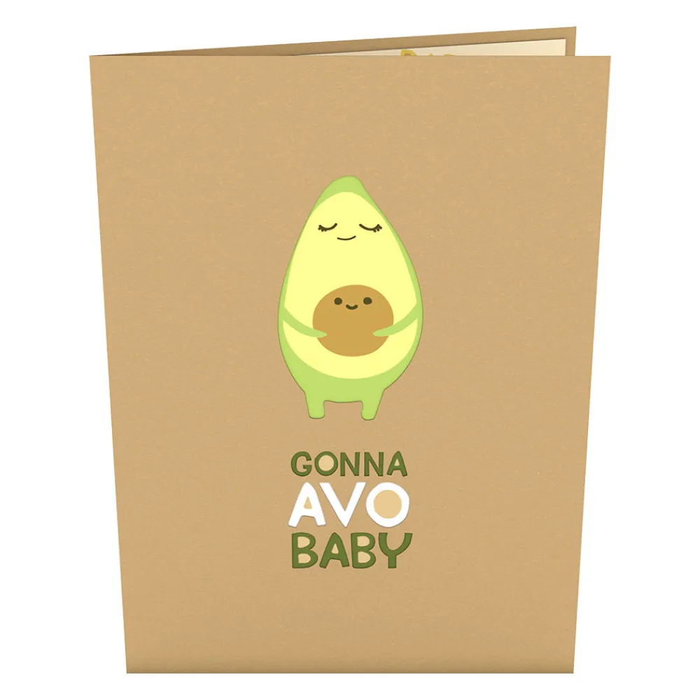 Lovepop Baby|Congratulations|Gonna Avo Baby Pop-Up Card