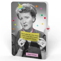 Lovepop Birthday|Gouda Birthday Pop-Up Card and Sentiment Set for Any Woman