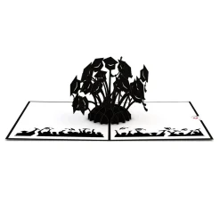 Lovepop Greeting Cards|Congratulations|Graduation Hats Black Pop-Up Card