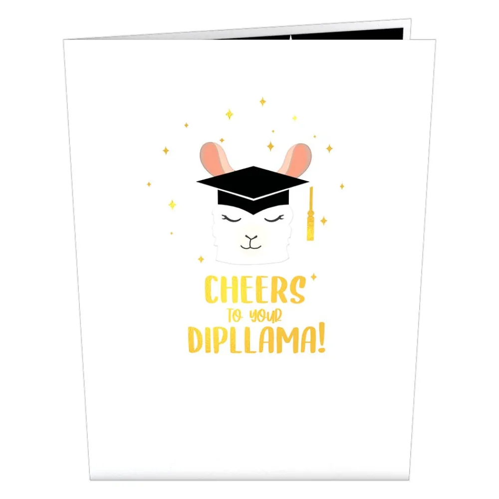 Lovepop Congratulations|Graduation|Graduation Llama Pop-Up Card