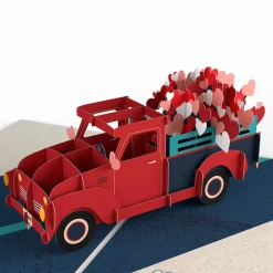 Lovepop Valentine'S Day 2/14|Grandparents' Day 9/7|Grandma and Grandpa Truckloads of Love Pop-Up Card