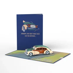 Lovepop Father'S Day 6/15|Grandparents' Day 9/7|Grandpa Classic Car Pop-Up Card