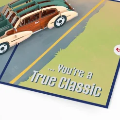 Lovepop Father'S Day 6/15|Grandparents' Day 9/7|Grandpa Classic Car Pop-Up Card