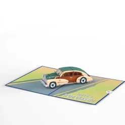Lovepop Father'S Day 6/15|Grandparents' Day 9/7|Grandpa Classic Car Pop-Up Card