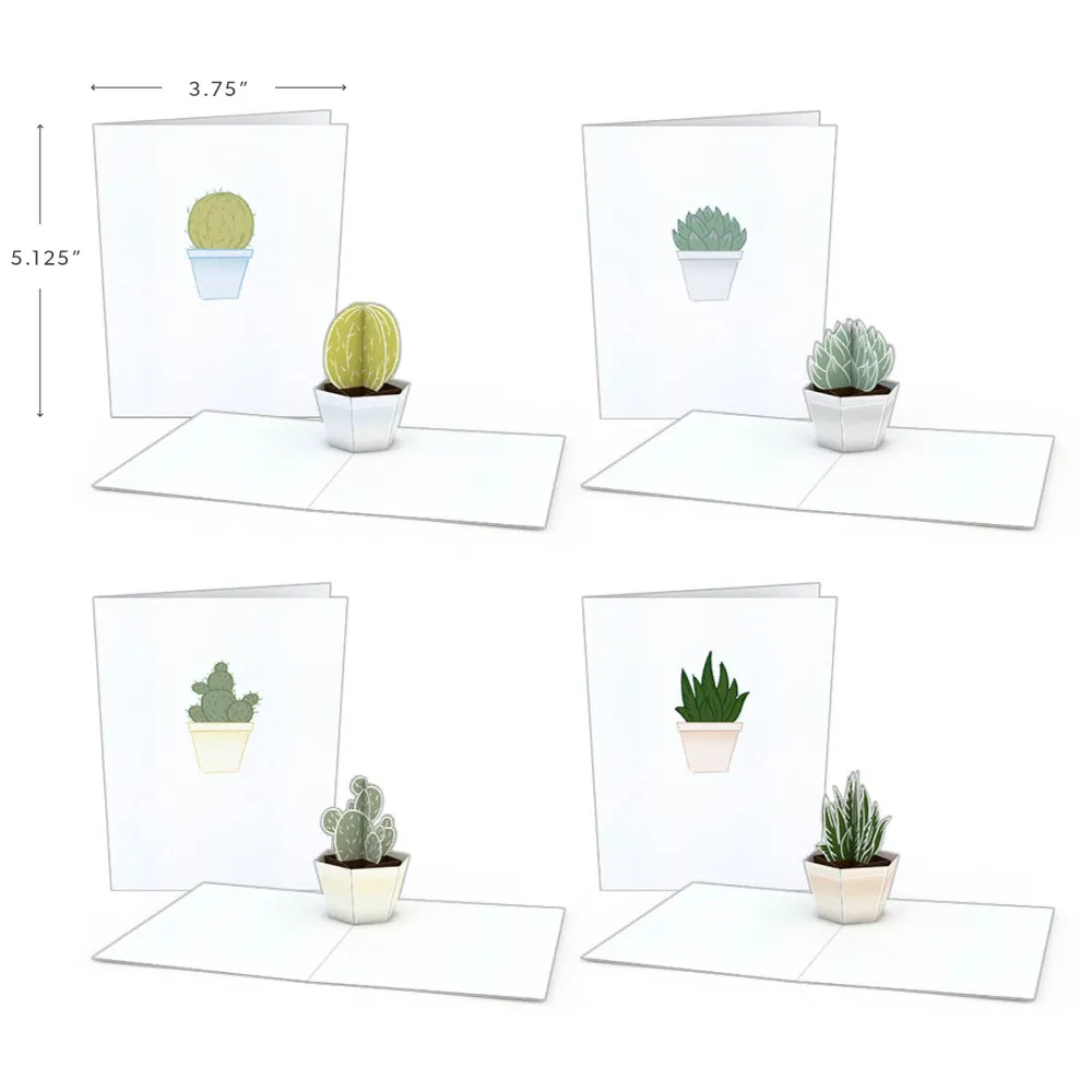 Lovepop Card & Gift Bundles|Notecards|Greenhouse Card & Notecard 4-Pack Bundle