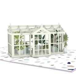 Lovepop Greeting Cards|Retirement|Greenhouse Garden Pop-Up Card