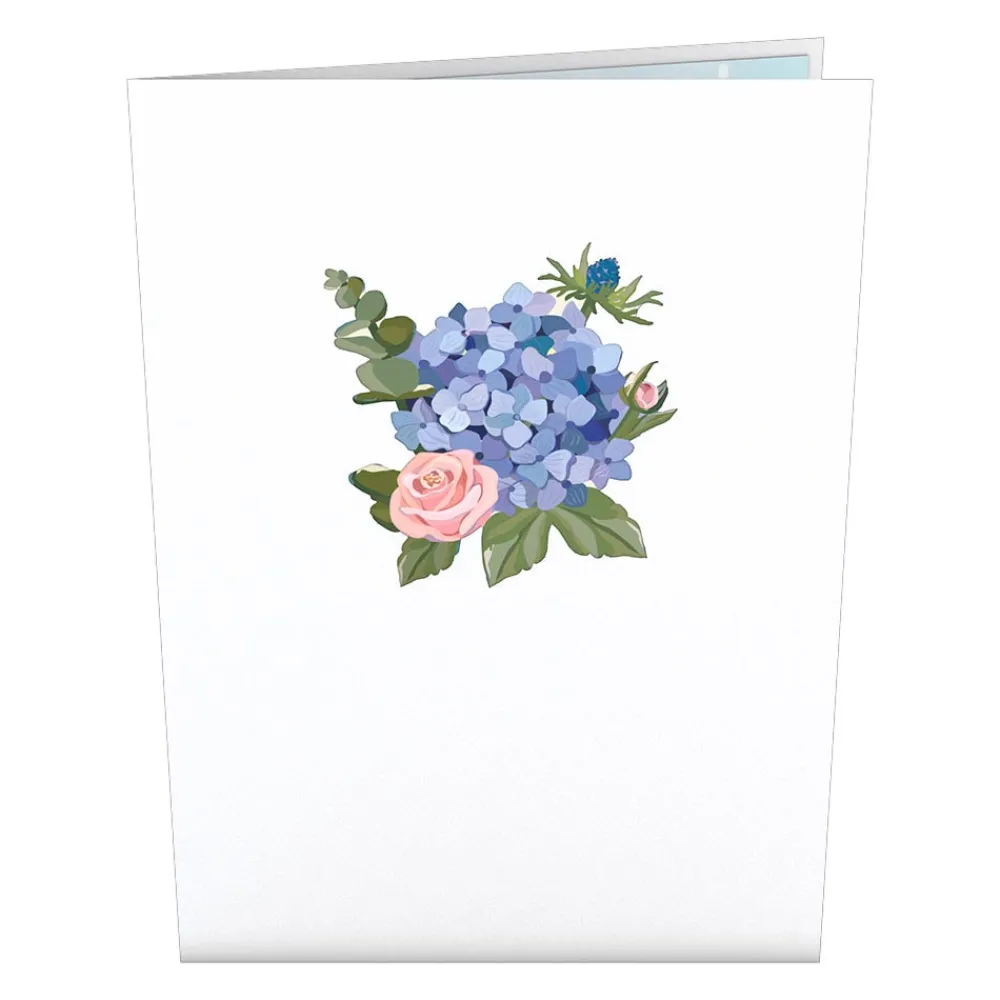 Lovepop Pop-Up Bouquets|Handcrafted Paper Flowers|Handcrafted Paper Flowers: Pink Roses (12 Stems) with Happy Mother's Day Pop-Up Card
