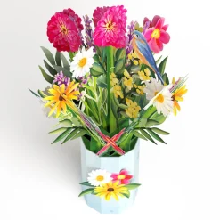 Lovepop Pop-Up Bouquets|Card & Gift Bundles|Happiest Birthday Wishes' Plushpop Card and Bouquet Bundle