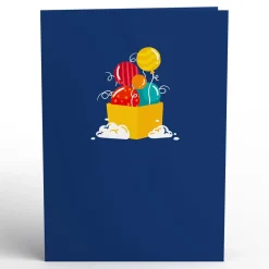 Lovepop Greeting Cards|Birthday|Happy Birthday Banner and Balloons Pop-Up Card