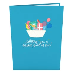 Lovepop Birthday|Happy Birthday Basket Pop-Up Card