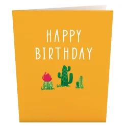 Lovepop Birthday|Happy Birthday Cacti: Paperpop® Card