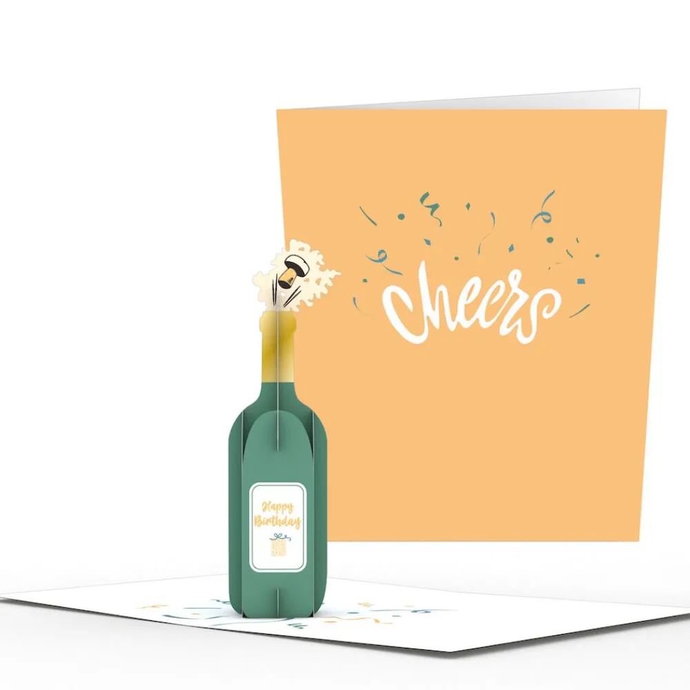 Lovepop Birthday|Happy Birthday Cheers: Paperpop® Card