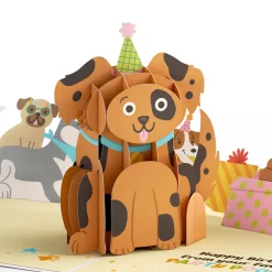 Lovepop Greeting Cards|Birthday|Happy Birthday from Your Favorite Party Pooper Dog Pop-Up Card