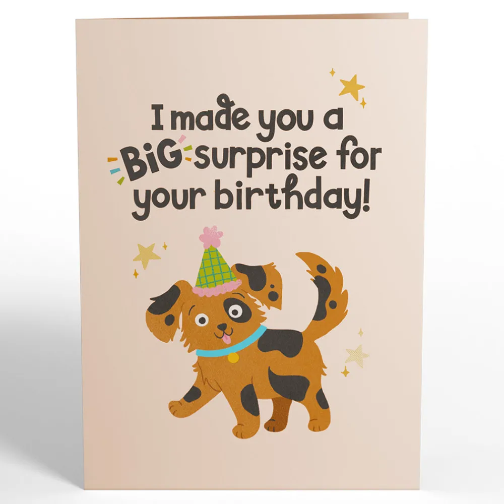 Lovepop Greeting Cards|Birthday|Happy Birthday from Your Favorite Party Pooper Dog Pop-Up Card