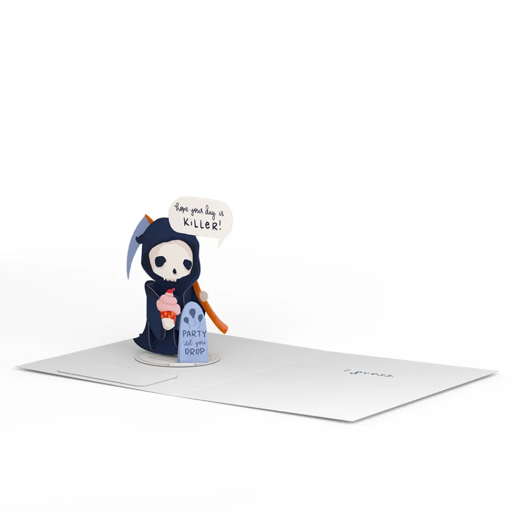 Lovepop Greeting Cards|Birthday|Happy Birthday Grim Reaper: PopPals™ Card
