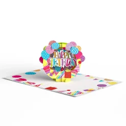 Lovepop Greeting Cards|Birthday|Happy Birthday Hooray Pop-Up Card