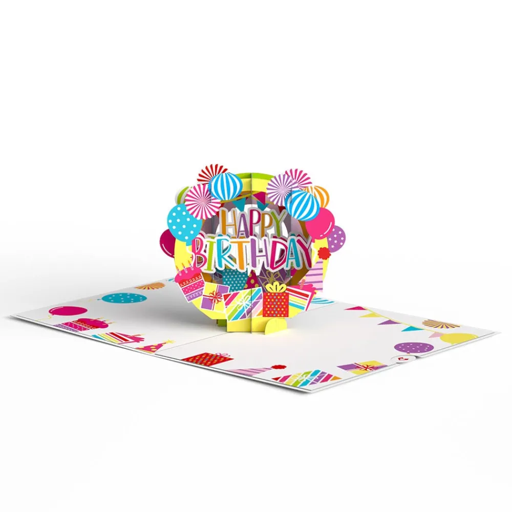 Lovepop Greeting Cards|Birthday|Happy Birthday Hooray Pop-Up Card