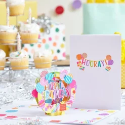 Lovepop Greeting Cards|Birthday|Happy Birthday Hooray Pop-Up Card
