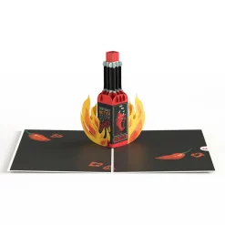 Lovepop Greeting Cards|Birthday|Happy Birthday Hot Stuff Pop-Up Card