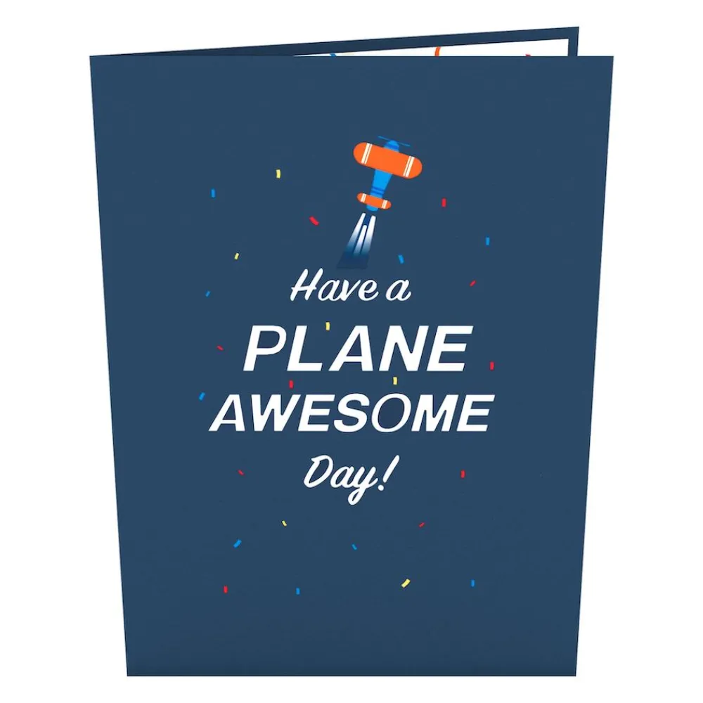 Lovepop Greeting Cards|Birthday|Happy Birthday Plane Pop-Up Card