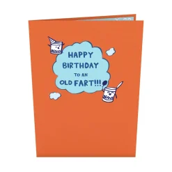Lovepop Greeting Cards|Birthday|Happy Birthday to an Old Fart Pop-Up Card