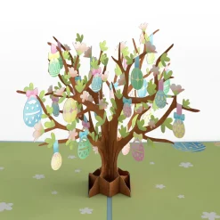 Lovepop Greeting Cards|Easter 4/20|Happy Easter Egg Tree Pop-Up Card